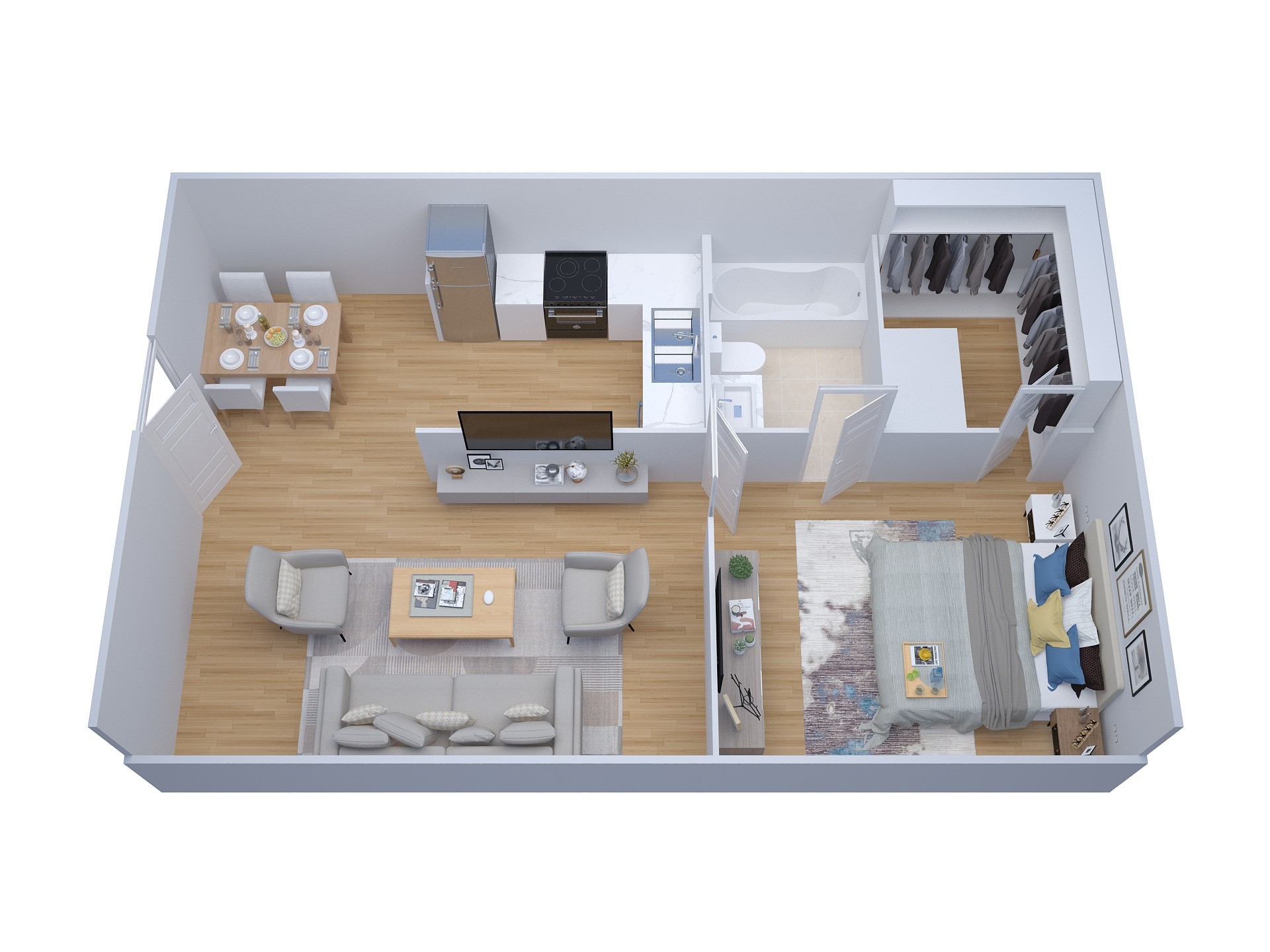 Floor Plans - The Vintage on Route 66 Apartments